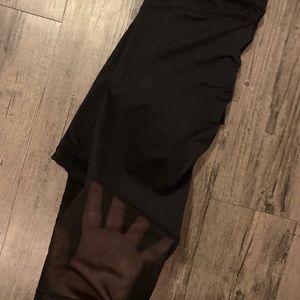Pants - Women’s size M athletic leggings with mesh Pants - Women’s size M athletic leggings with mesh